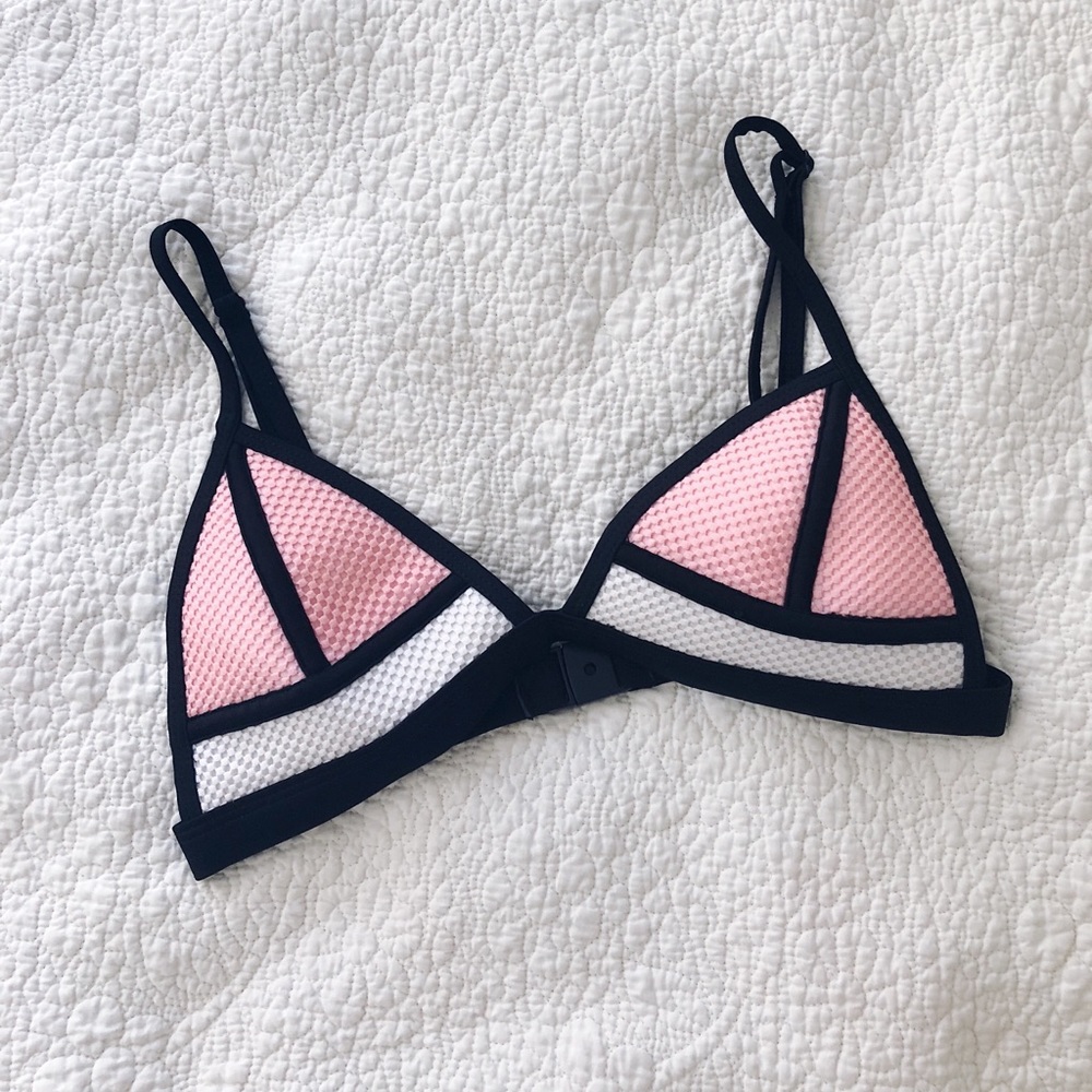 Neoprene bikini top